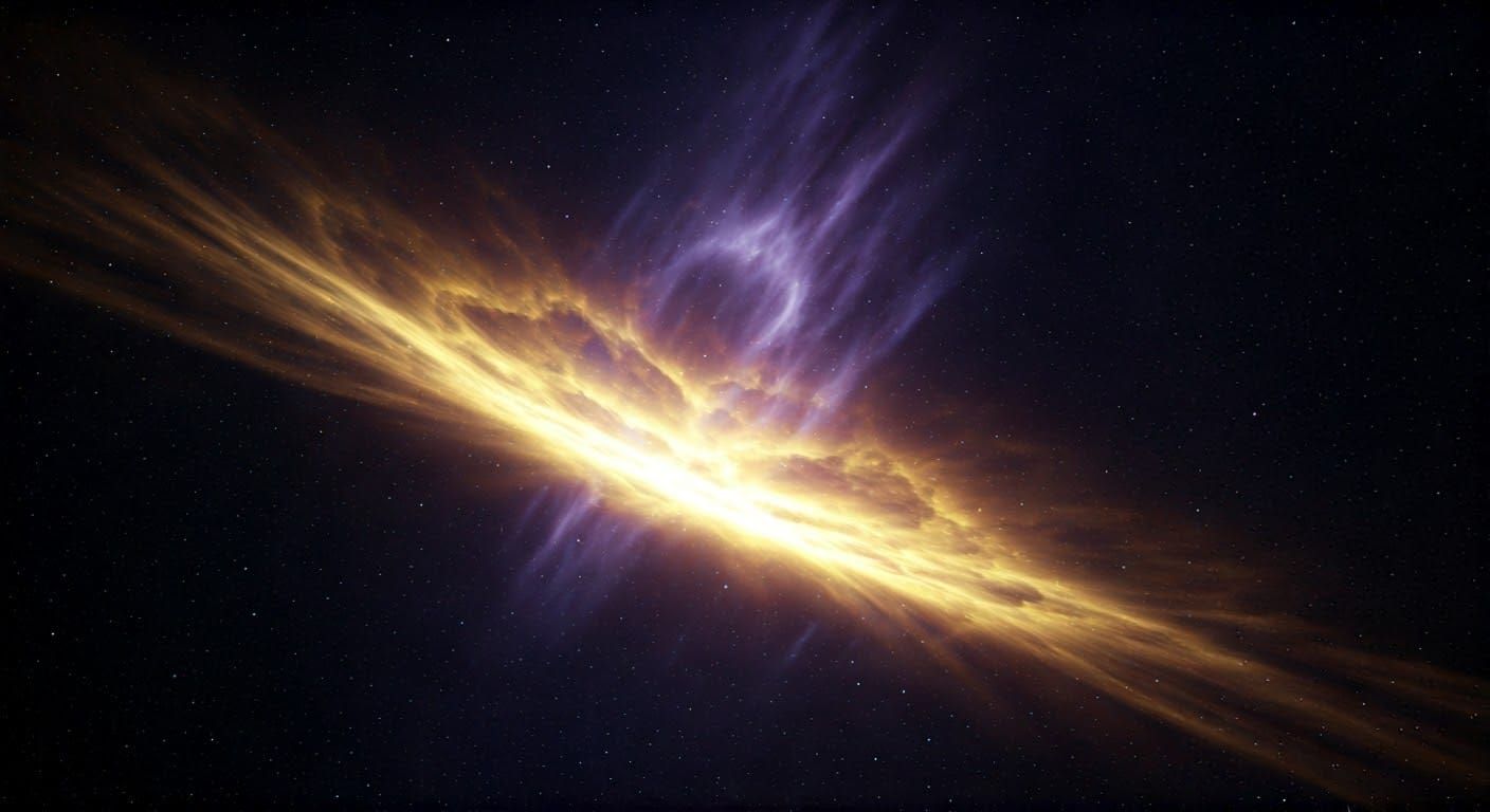 Epic Dark Fantasy Starscape in Hyper-Realistic Style