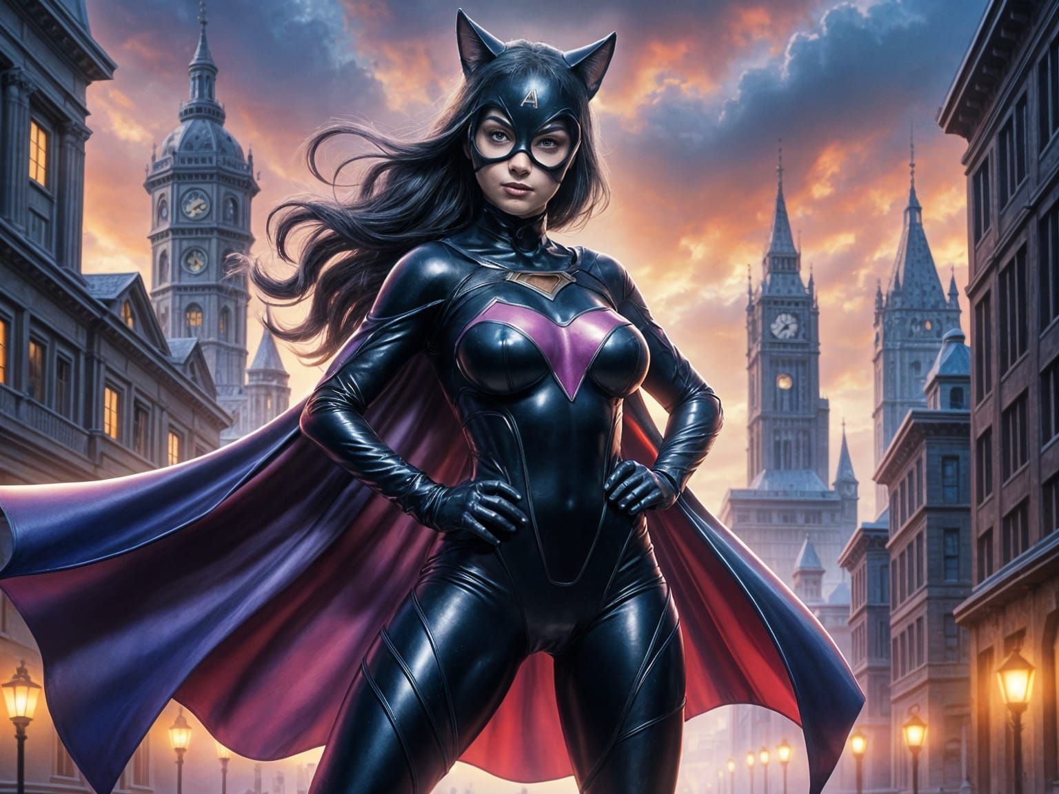 SuperCat Fights Crime with Fantasy Glow