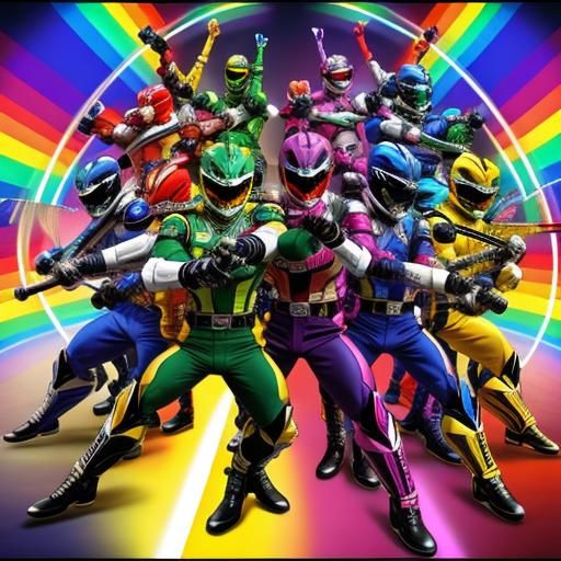 Rainbow Power Ranger