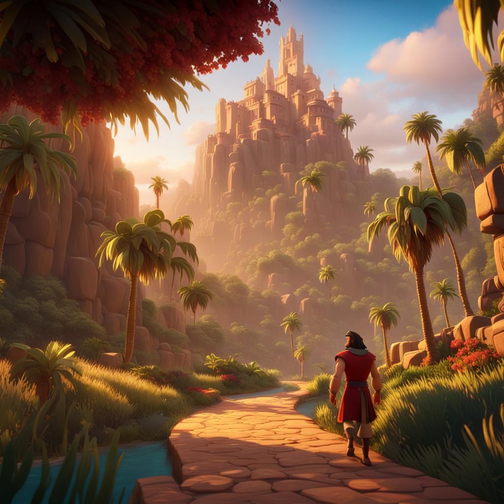 Road to El Dorado: 3D Game Cinematic