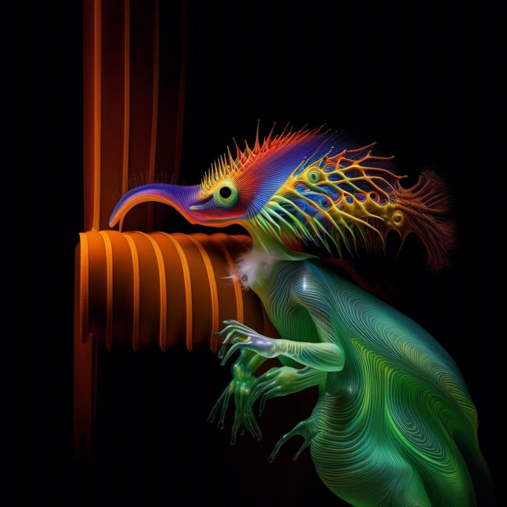 Stunning Alien Portraits in Ethereal, Surreal Realism