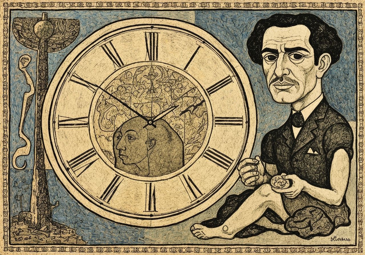 Abstract Time and Symbolism in Picasso Style