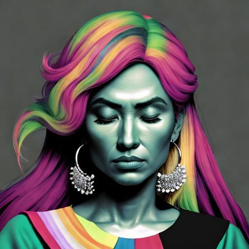 Dramatic Chiaroscuro Composition