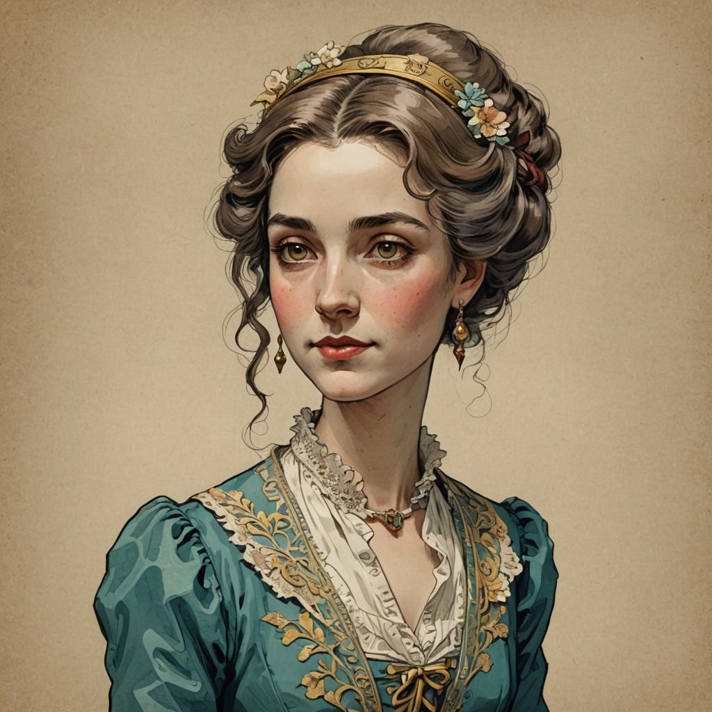 Literary Character Sketch of an Ingenue