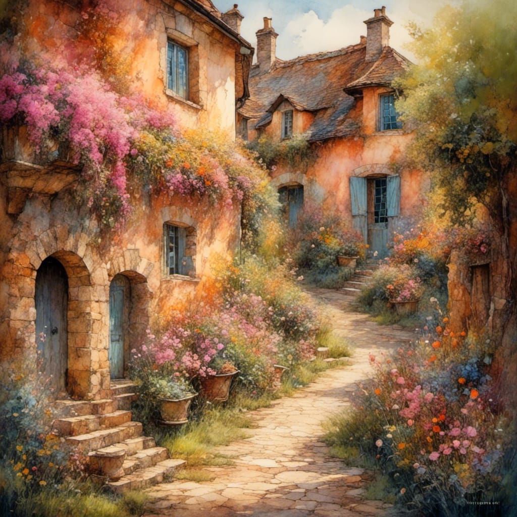 Older Houses at the Back