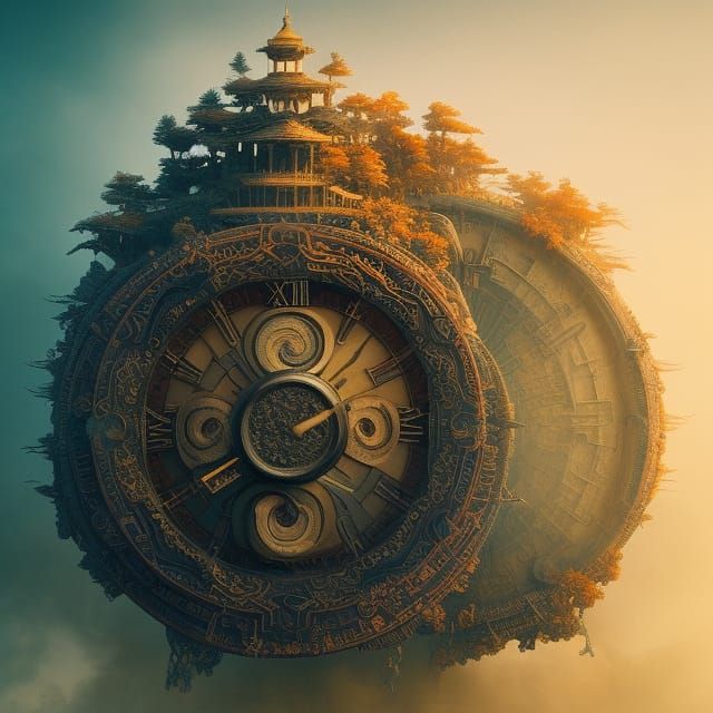 Two-faced Clock