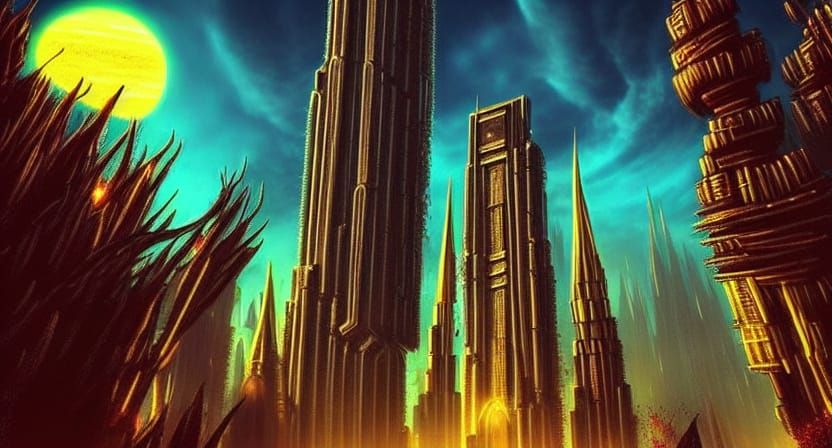 Cornpunk Metropolis: A Dystopian Biopunk Fairytale