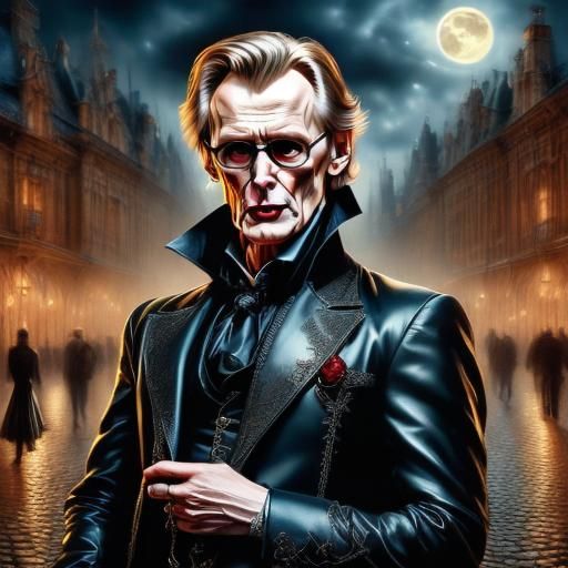 Vampire Warrior in Photorealistic Portrait