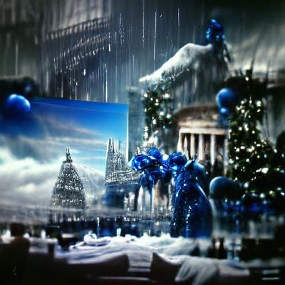 Blue Christmas: Dramatic Digital Matte Painting