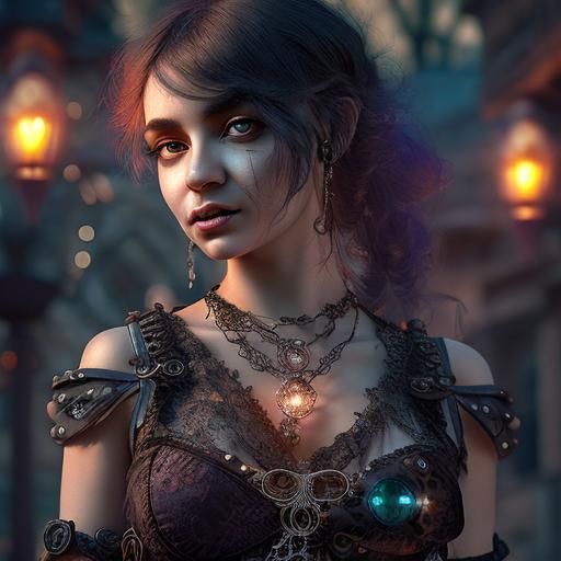 Fairycore steampunk sweetheart.