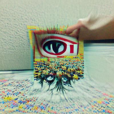 Disturbing Image of Ten Thousand Eyes