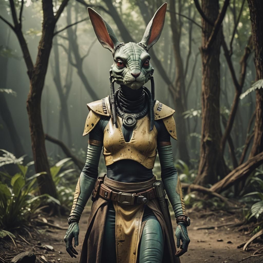 Cinematic Twi'lek Alien Rabbit Predator Mashup