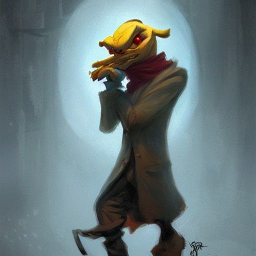 Sinister Scrooge McDuck Assassin by Rutkowski