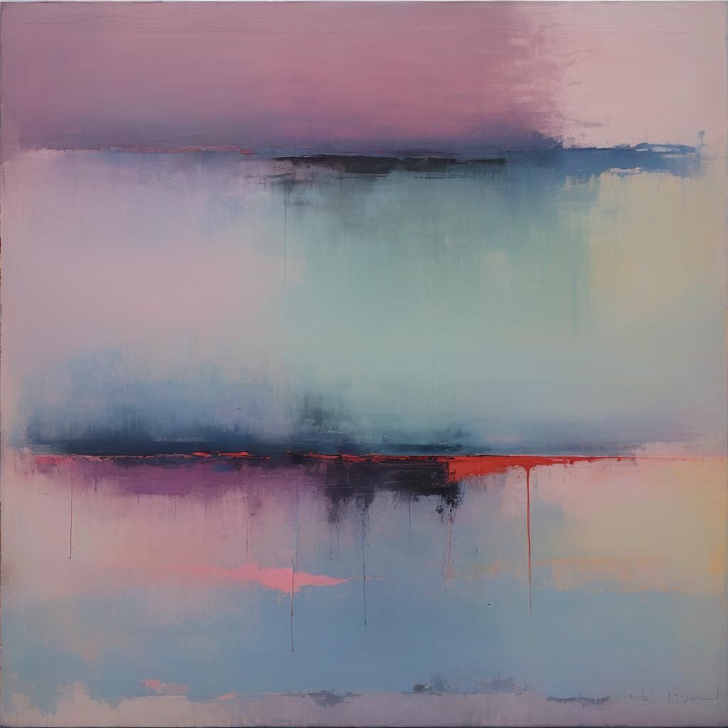 Abstract Gradient: A Rothko-esque Color Field