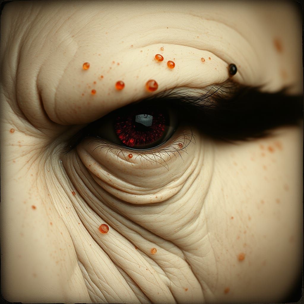 Gothic Crow Wings with Melting Steel and Honey