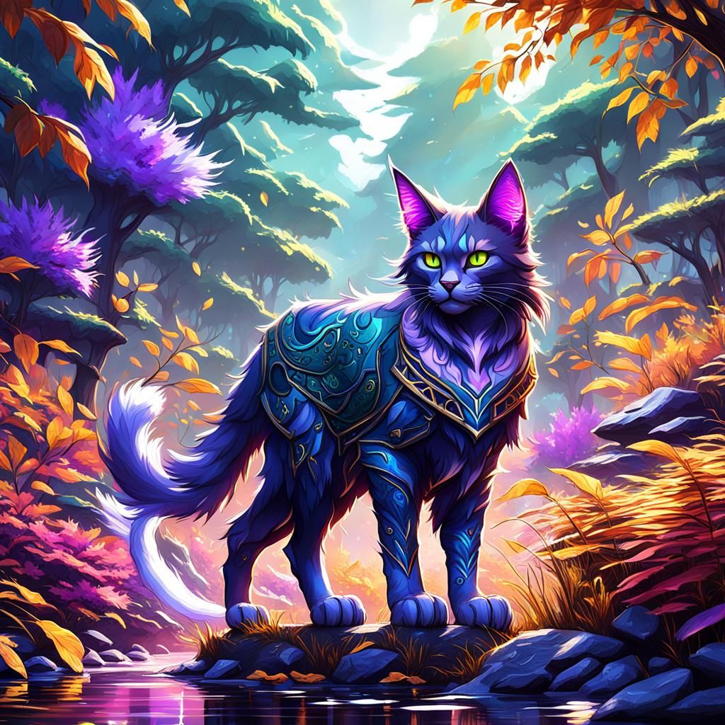 Leafstar Warrior Cats Matte Painting in 8K
