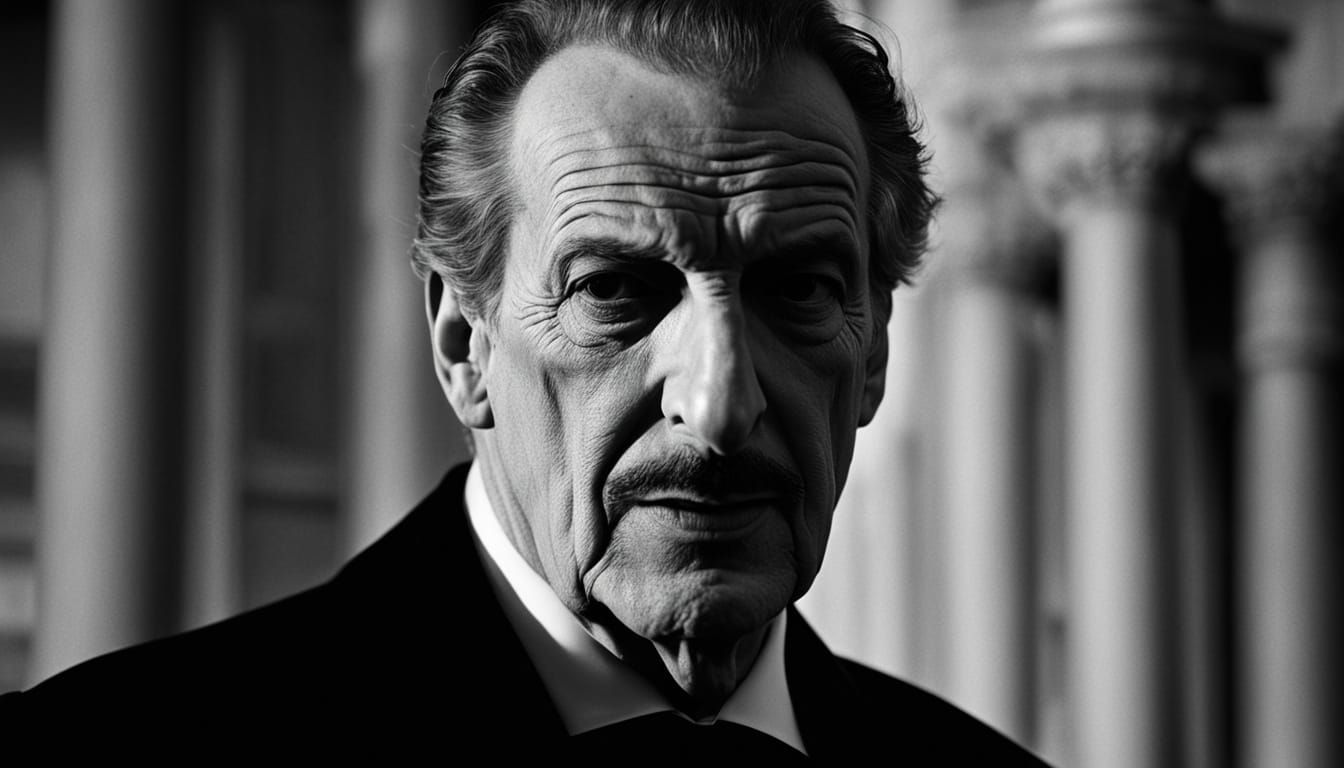 Vincent Price Enters a Haunting Retrofuturistic Rome