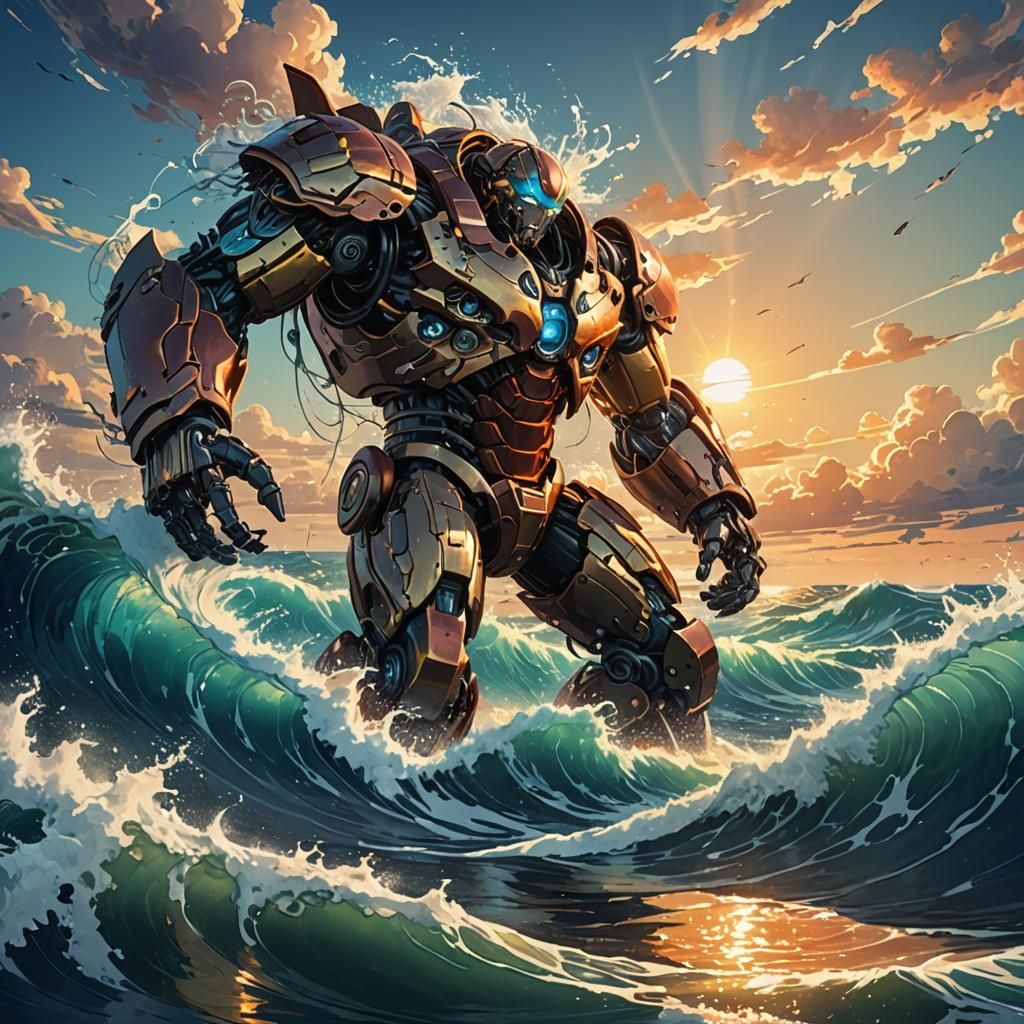 Titan Rises: Anime Concept Art in Clip Studio Style