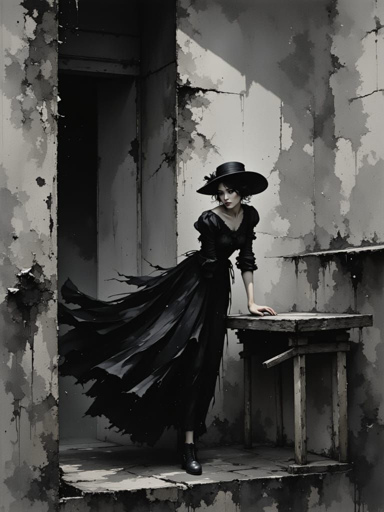 Poetry in grayscale.