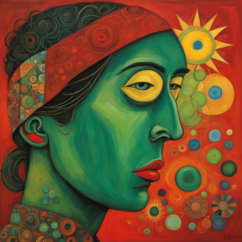 Red and Green Ninja with Yellow Googles