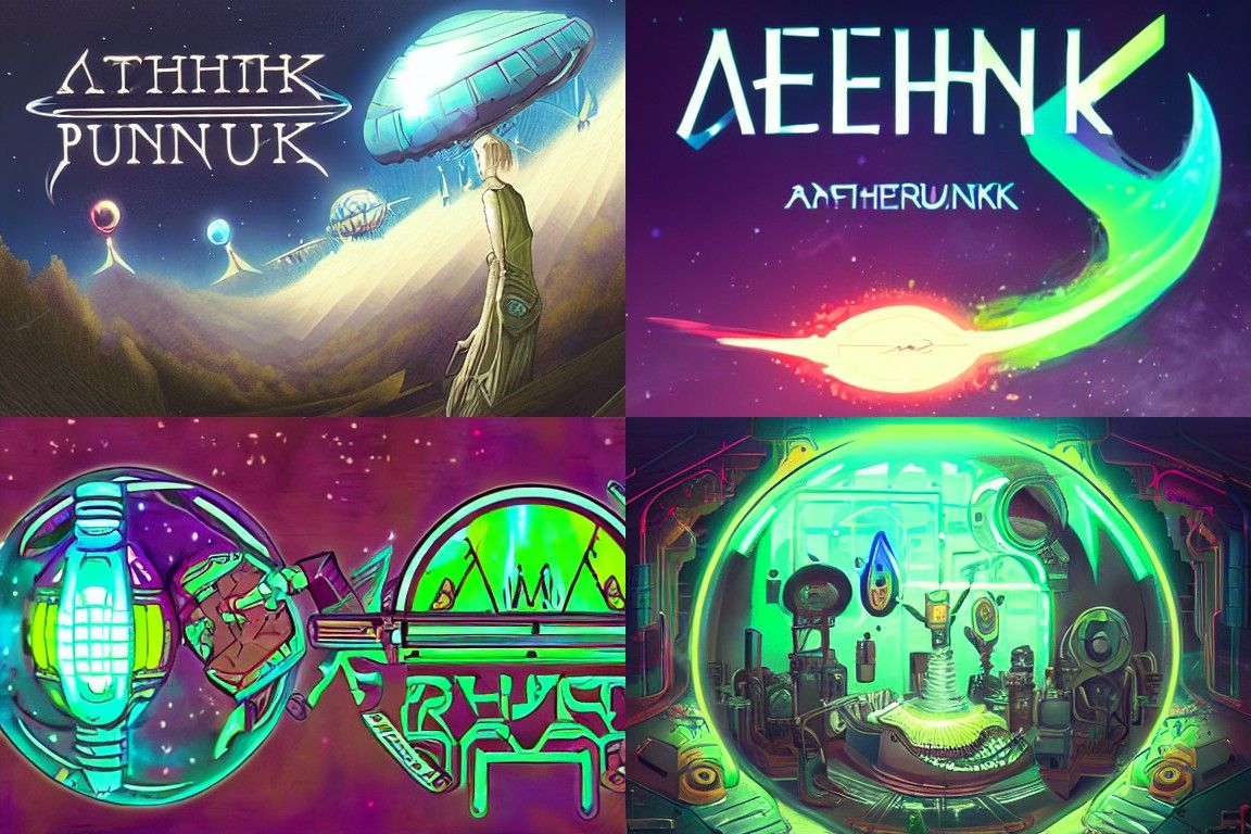 Aetherpunk Scene: Steampunk Meets Future
