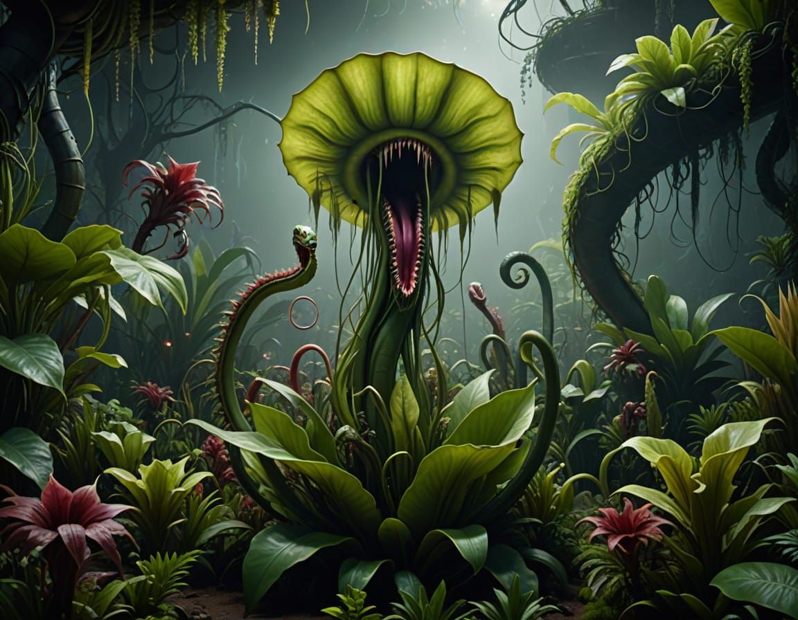 Mysterious Botanical Garden Monster Unleashed