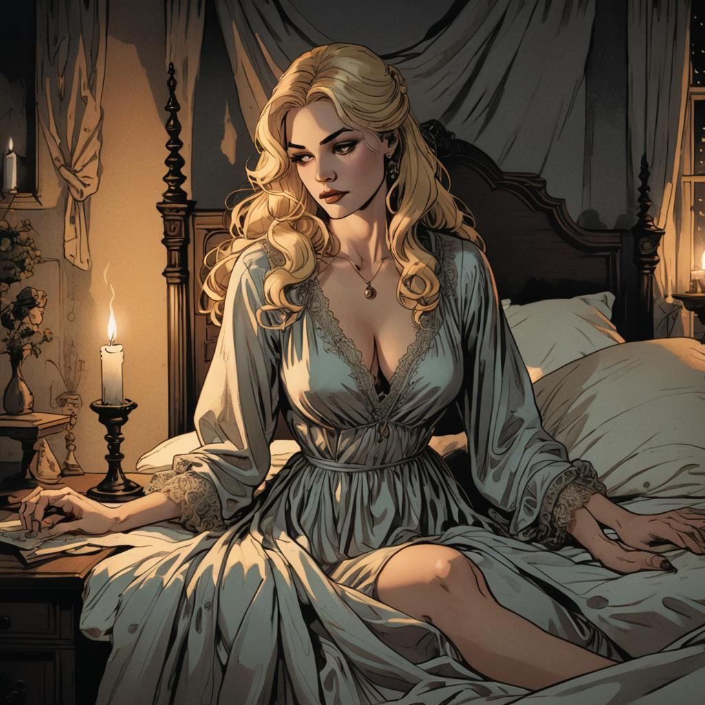 Dark Fantasy Comic: Woman and the Claw