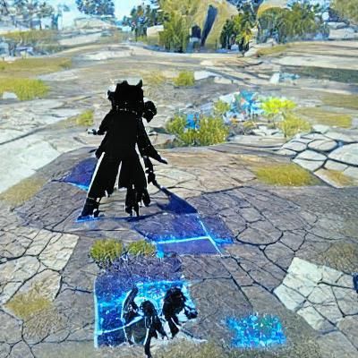 Solo Leveling Shadow Figure in Action