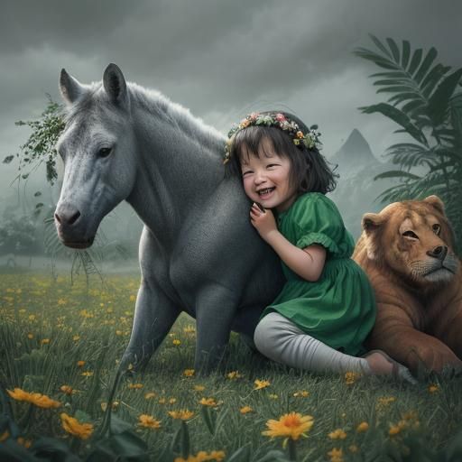 Vibrant Earth: A Hyperrealistic Celebration of Life