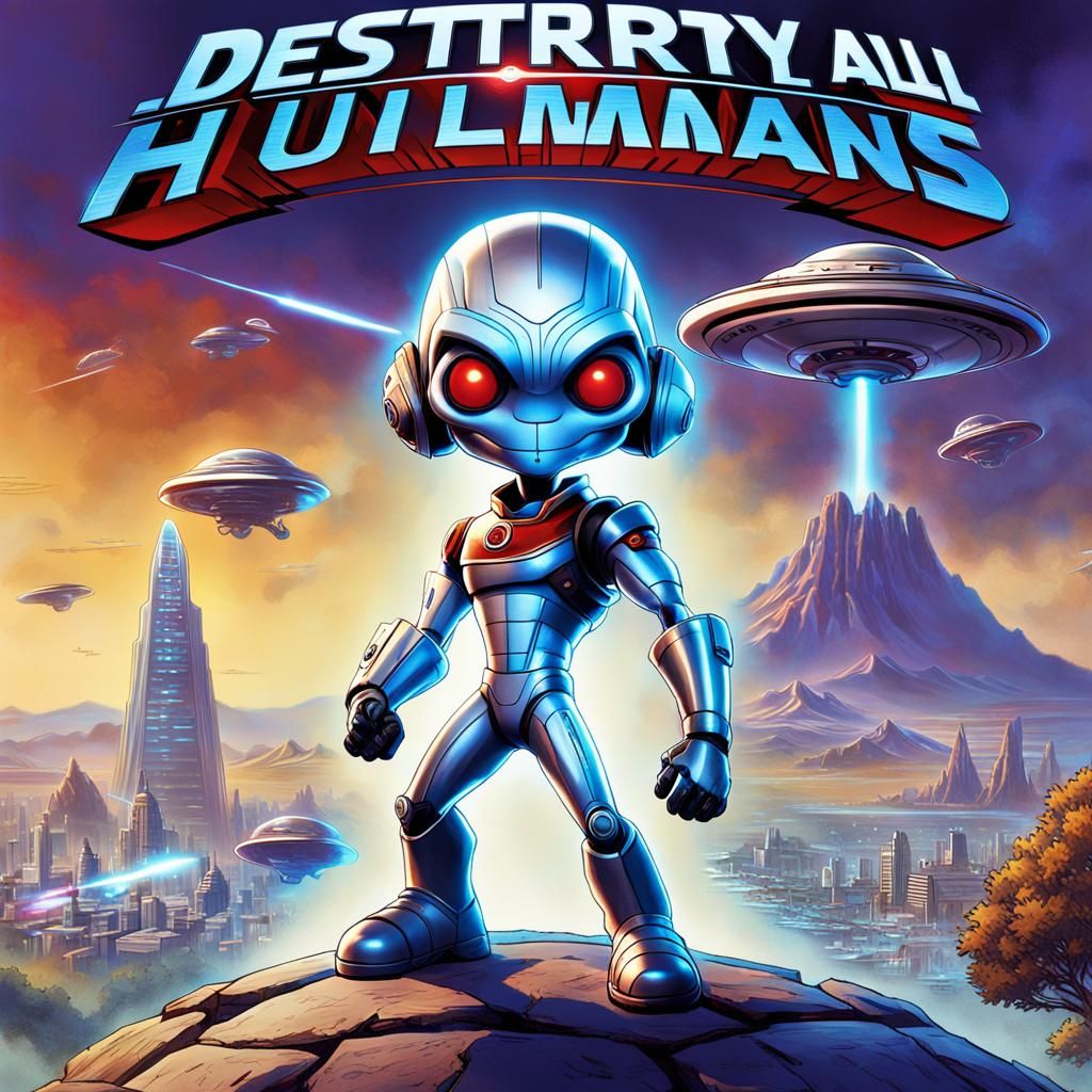 Destroy All Humans! 3 Box Art Cover