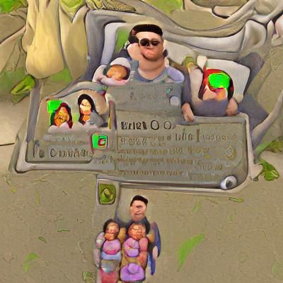 Shoutout to Family: AI Generated Image