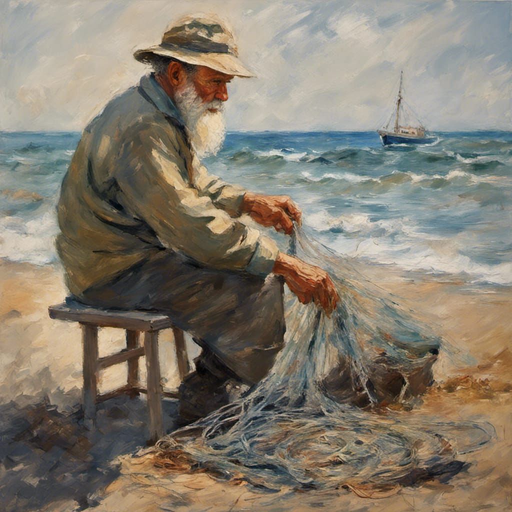 The Old Fisherman and His Net