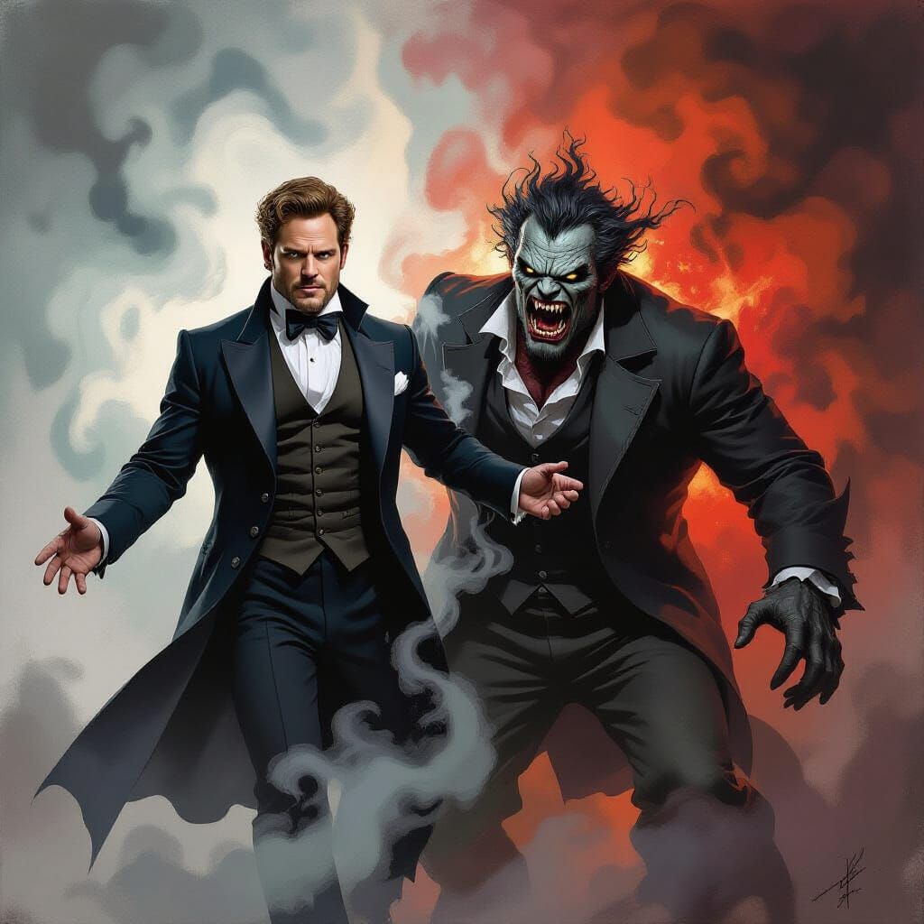 Chris Pratt's Duality as Jekyll and Hyde