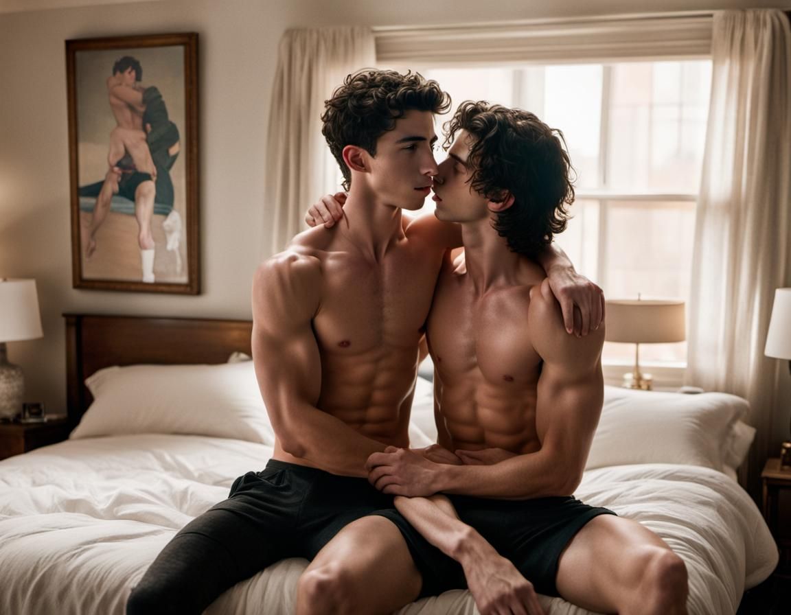 Nick Jonas and Timothee Chalamet