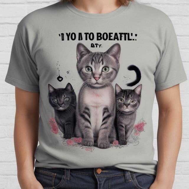 Cats Design for T-Shirt