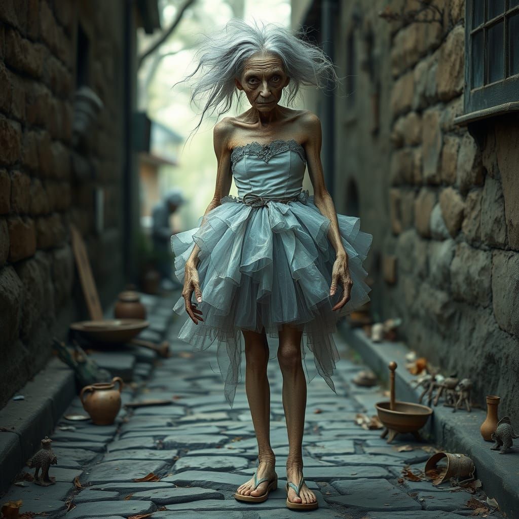 Ethereal Faerie Emerges from Whispers of the Shadows