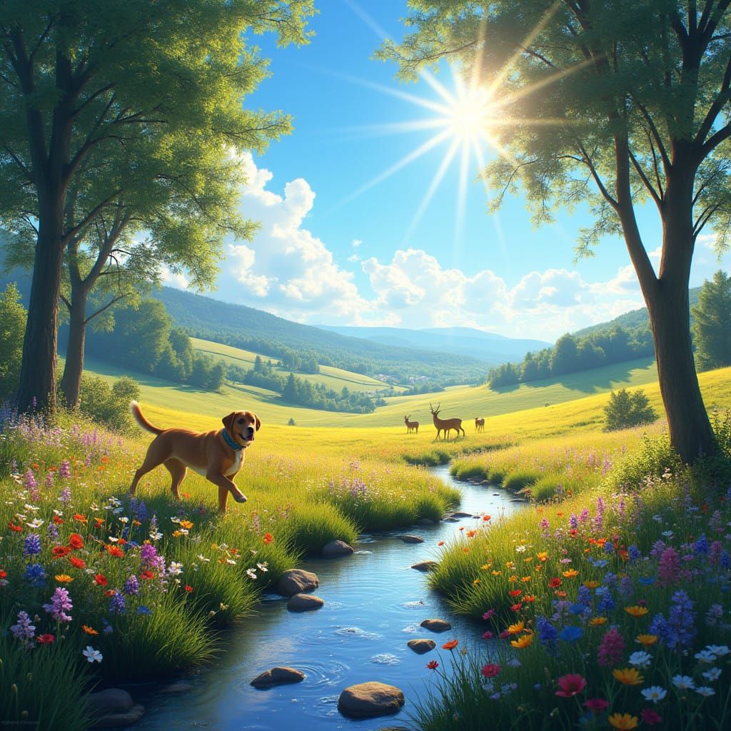 Beautiful day with your best friend
