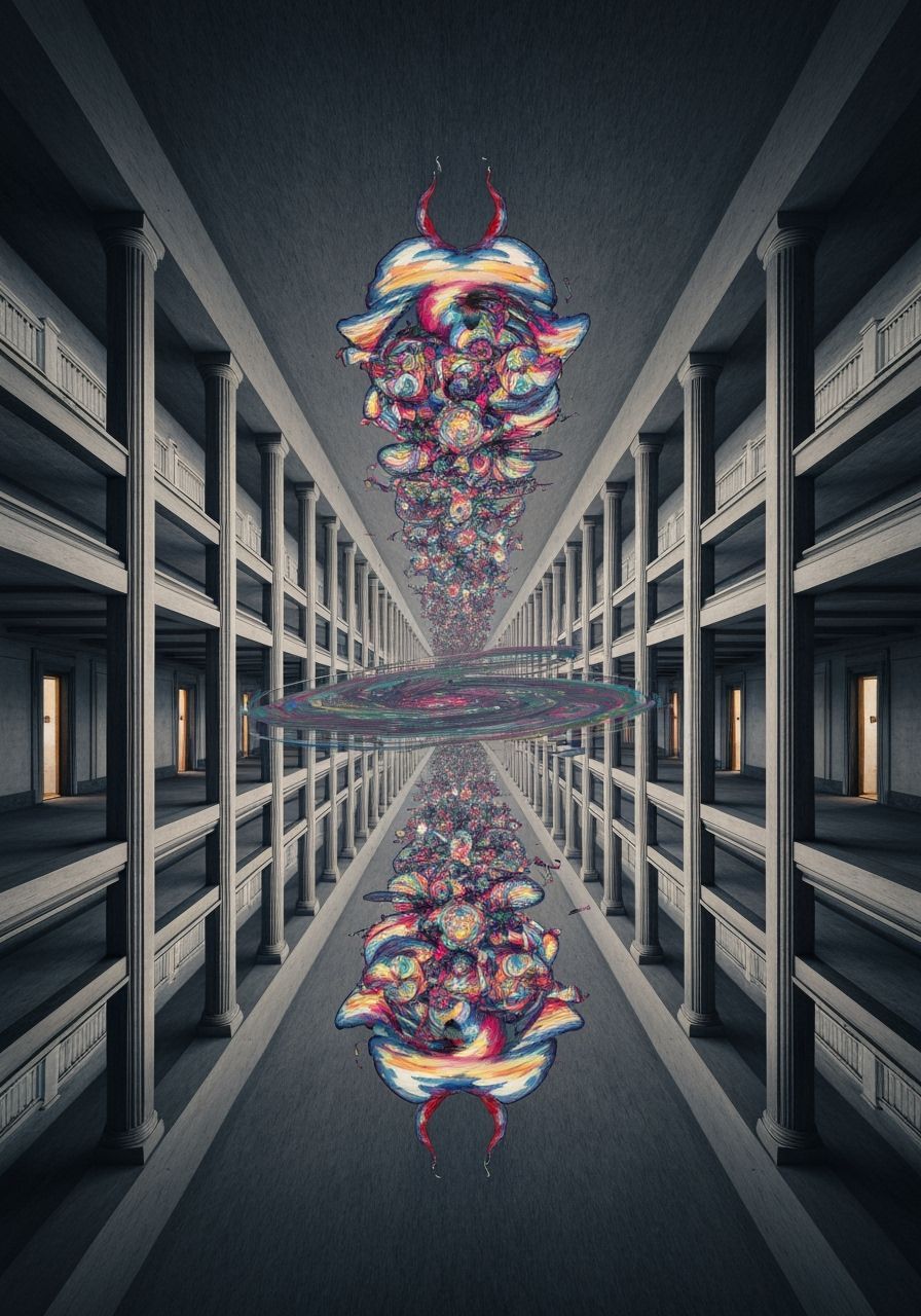 Infinite Jester Chaos Causing in Portico Breezeways and Unin...