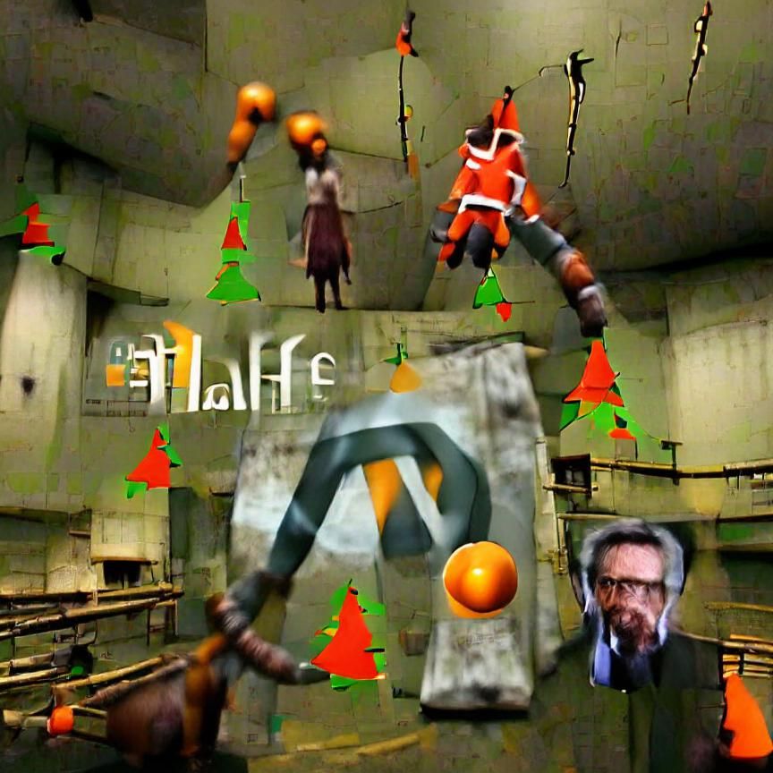 Christmas Tree with Gifts: Holiday Cheer