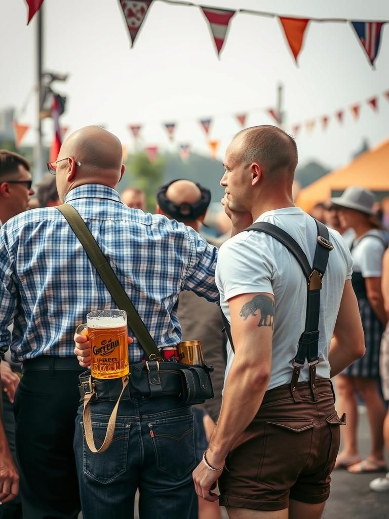 German Beer Festival in Carne Griffiths Style