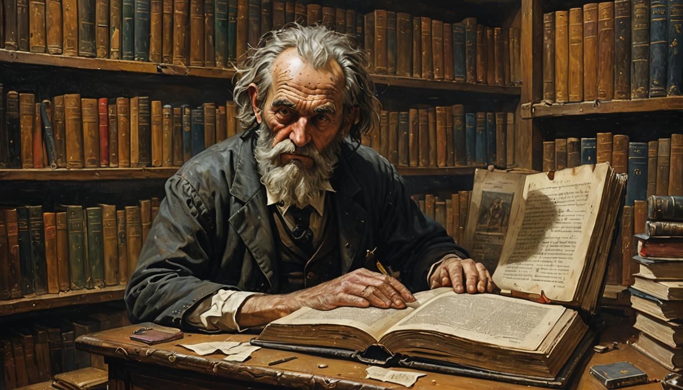 Grimoire Discovery: Detective and Professor in Gothic Librar...