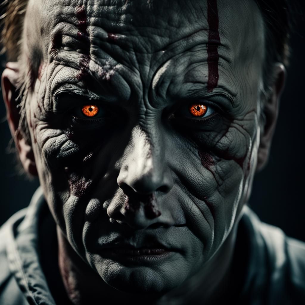 Michael Myers Portrait with Ambient Lighting