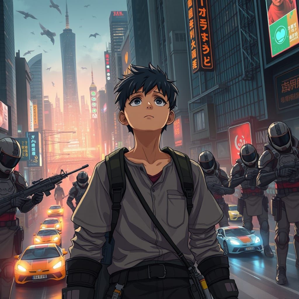 Autistic Outcast Defies Oppression in Futuristic City