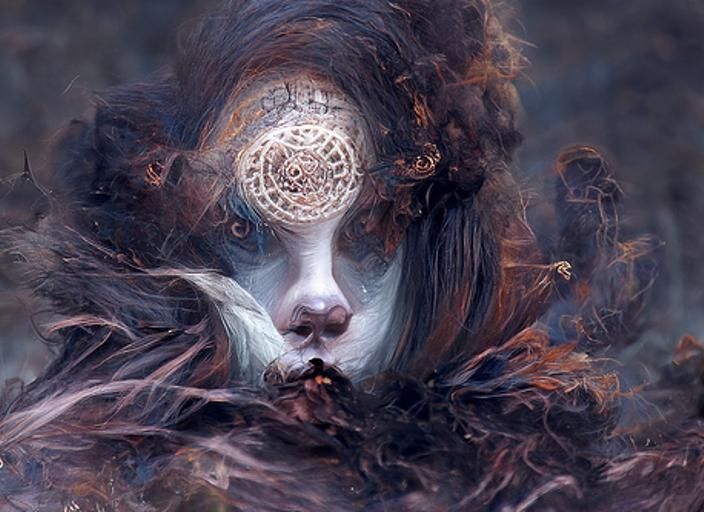 Cursed Prophetess Cassandra: A Haunting Gothic Portrait