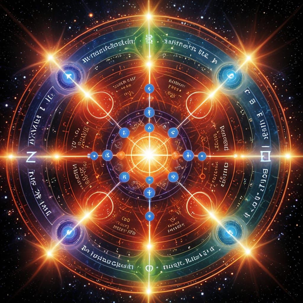 Surreal Symbolic Code Interprets Life Energy