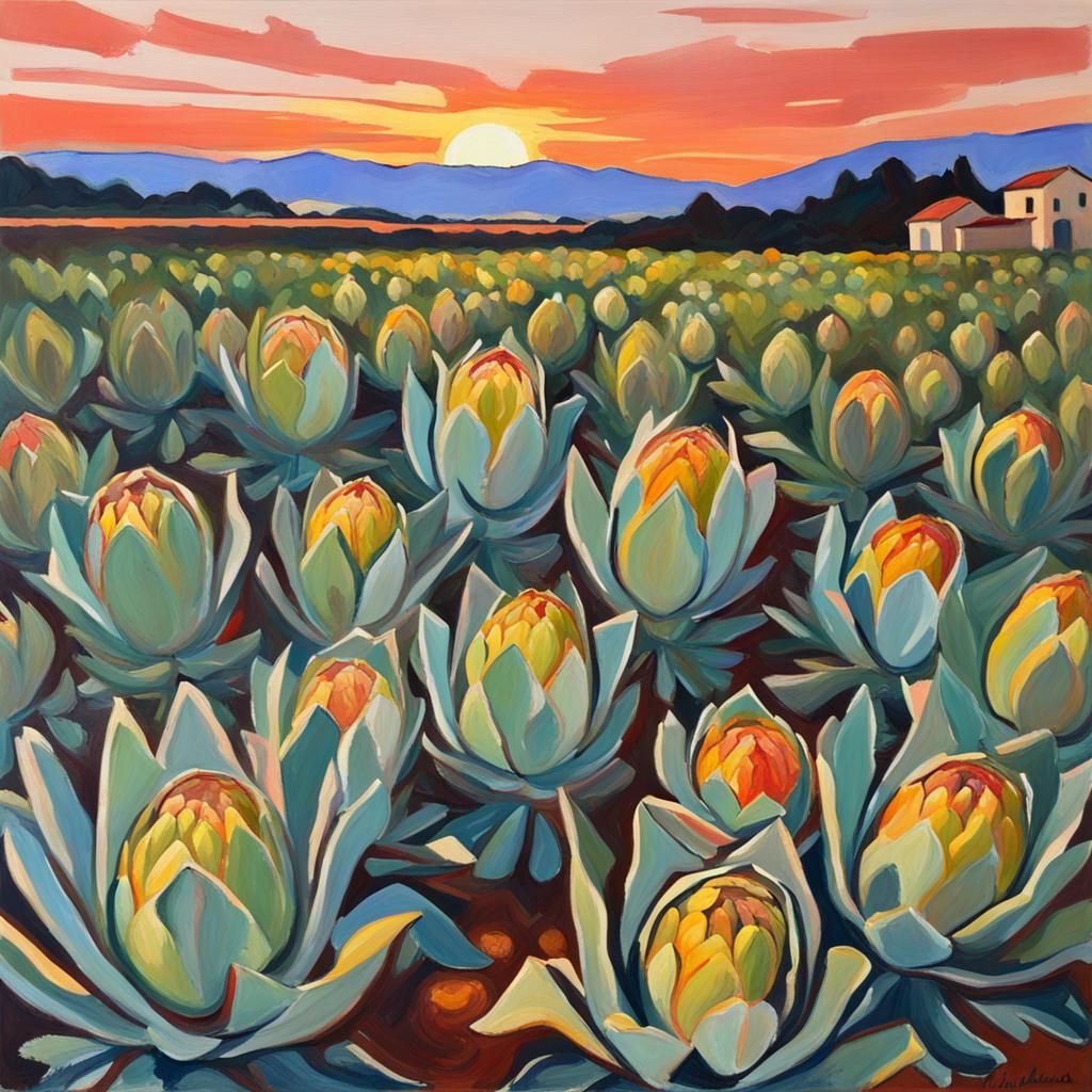 sunset in salinas