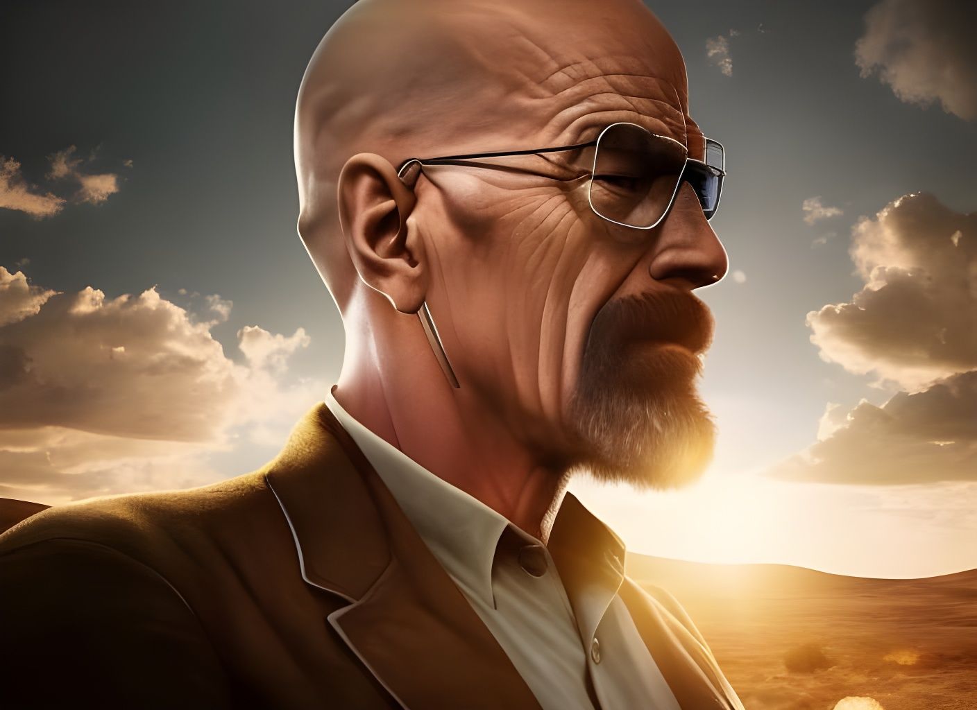 Cowboy Walter White Rides into the Sunset