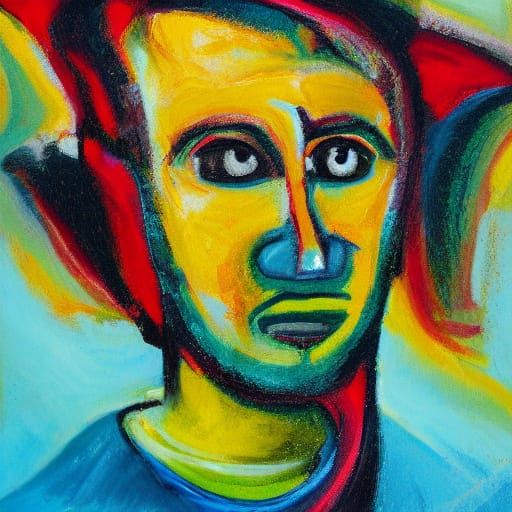 abstract man