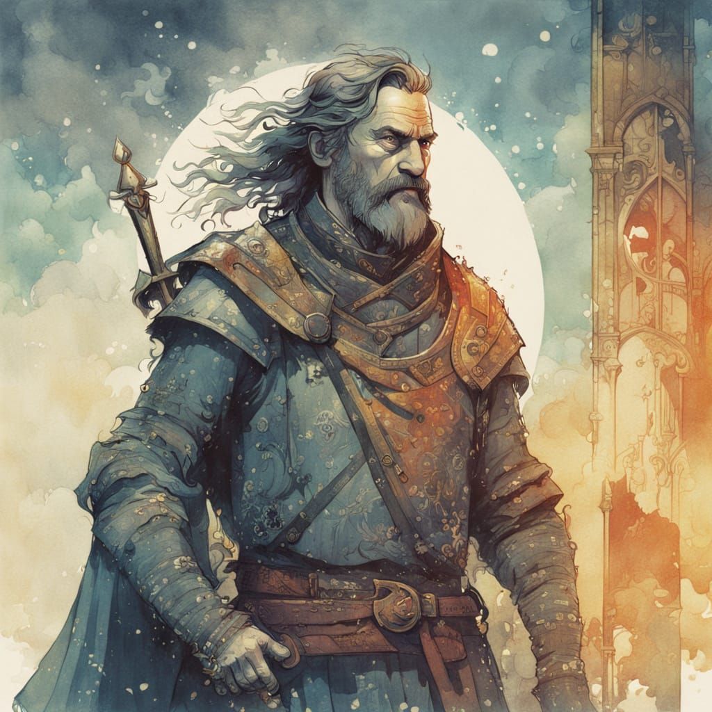 Medieval Knight Embodies Honor and Valor