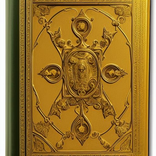 Golden Ornate Holy Bible